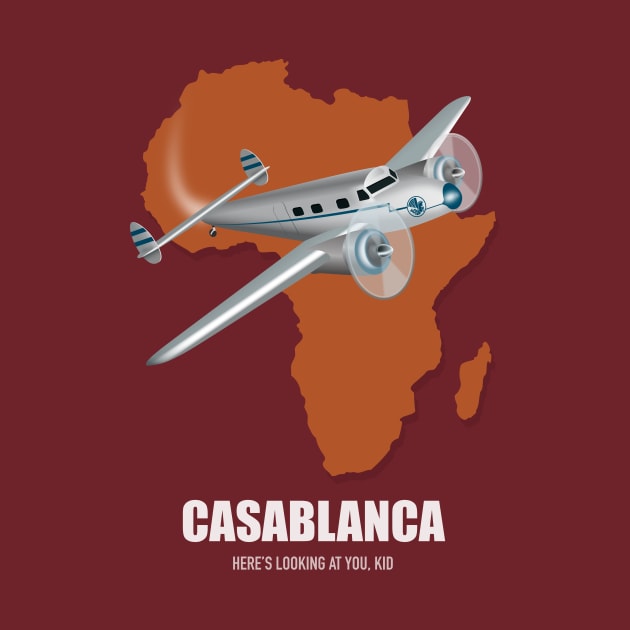 Casablanca - Alternative Movie Poster by MoviePosterBoy