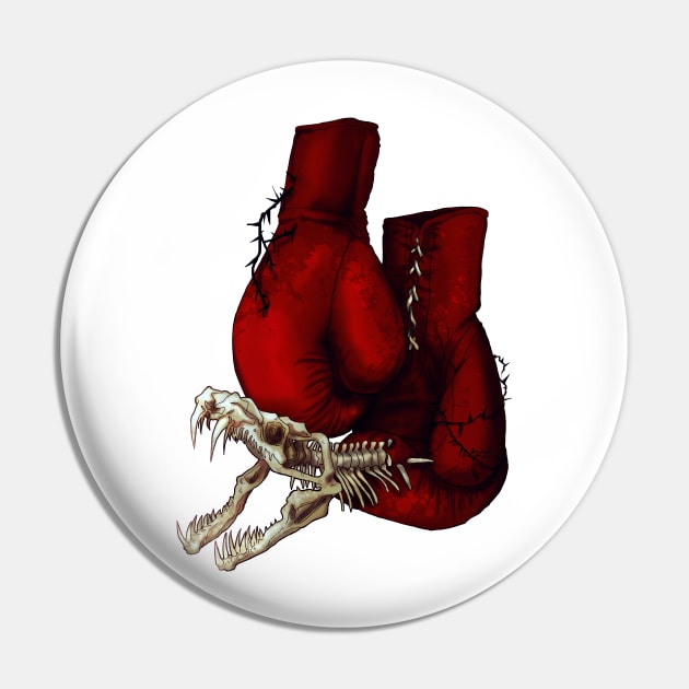 Red Gloves Pin by KrasnyZmeya