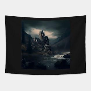 Majestic Castle Charm Tapestry