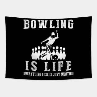 Bowling is Life: Where Waiting Strikes and Strikes Again! Tapestry