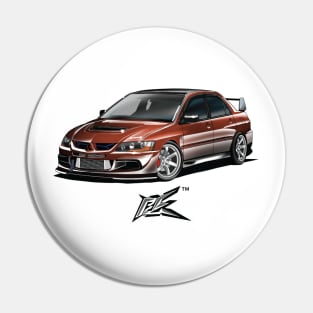 mitsubishi evo 9 dual color Pin