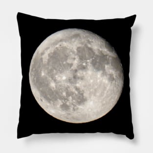 Full moon night sky the moon Pillow