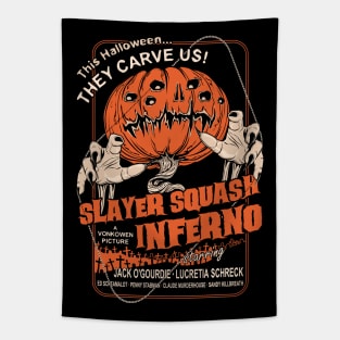 Slayer Squash Inferno Tapestry