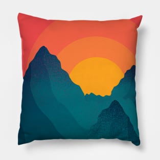 A new sun rise Pillow