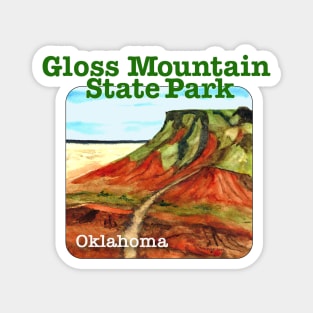 Gloss Mountain State Park, Oklahoma Magnet