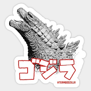 Gojira Sticker for Sale by TRIMERCH