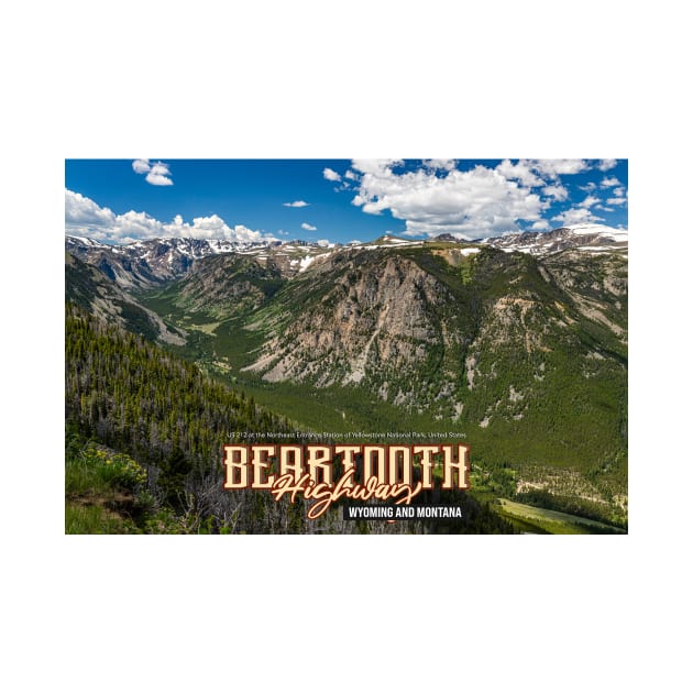 Beartooth Highway Wyoming and Montana by Gestalt Imagery