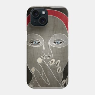 Woman Shocked Phone Case