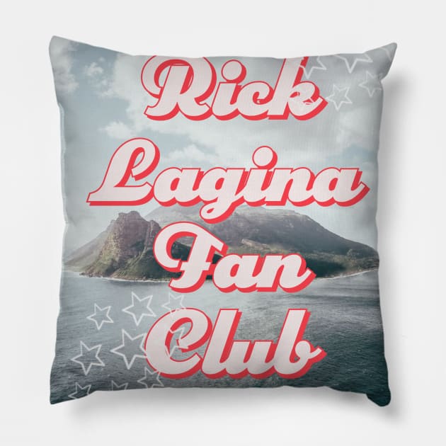 Oak Island Rick Lagina Fan Club Pillow by OakIslandMystery