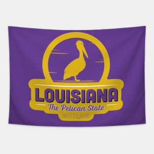 Louisiana Pelican State Tapestry