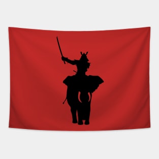 Samurai Elephant Cavalry Tapestry