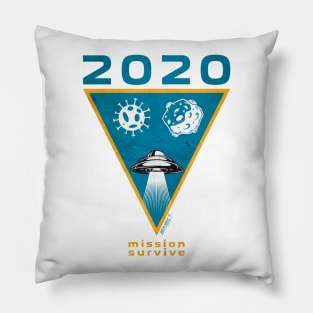 2020 mission survive Pillow