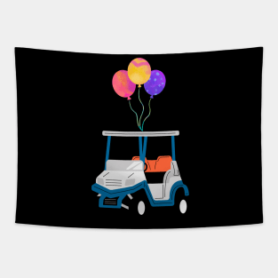 Golf Birthday Party Tapestry