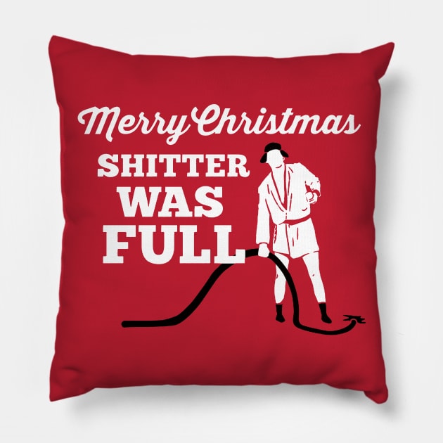 Merry Christmas Shitter Full Pillow by azizhendra