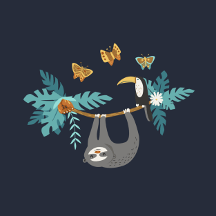 Sloth in the Rain Forest T-Shirt