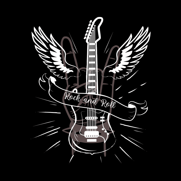 Born to Rock by SplashingInkCo