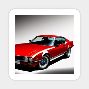 Muscle Car Challenger Tee Magnet