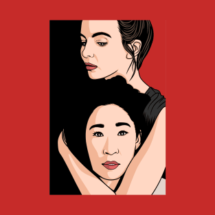 Killing Eve Pop Art Print T-Shirt