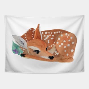 Sleeping Fawn Tapestry