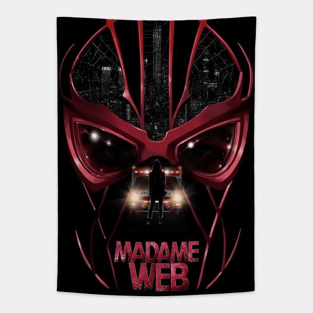 Madame Web Tapestry by TwelveWay