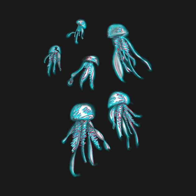 OCEAN JELLY FISH by GOTOCREATE