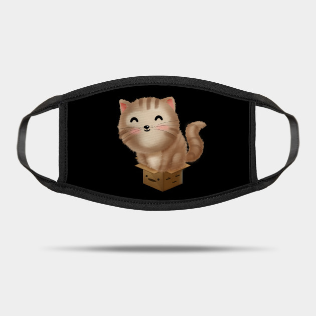 Cat Fits In Box Kitten Shirt Funny Cat Lover Kitten Fit In Box