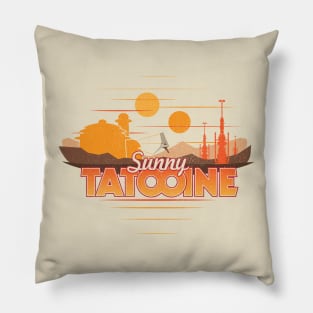 Sunny Tatooine Pillow