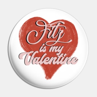 Fitz is my Valentine, Keeper of the Lost Cities fan art Pin