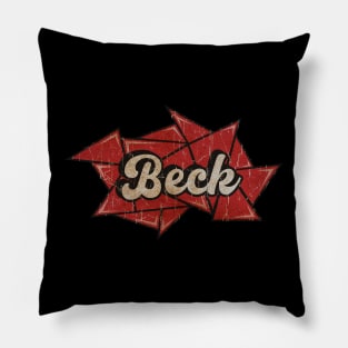 Beck - Red Diamond Pillow