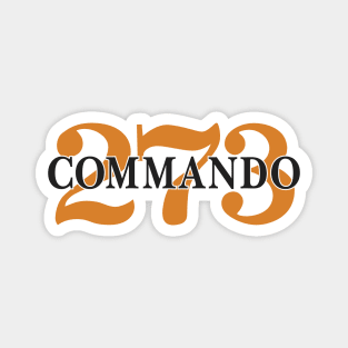273 Commando - Text Magnet