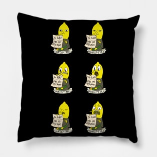 Lemongrab Pillow