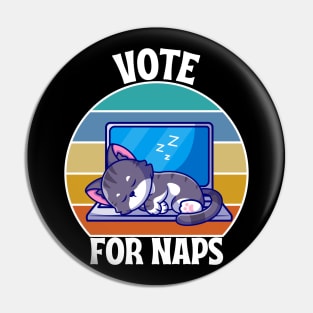 VOTE FOR NAPS Pin