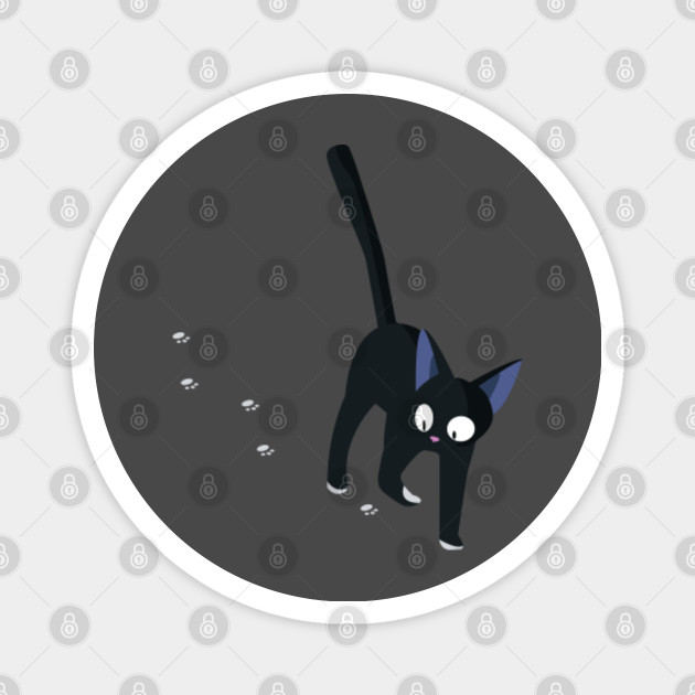 Jiji S Paws Kiki S Delivery Service Anime Cat Magnet Teepublic