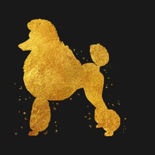 Poodle golden art T-Shirt