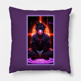 Anime Hero Power Meditation | Quality Anime Artwork | Anime Power Energy Meditation |  Manga Anime Art Pillow