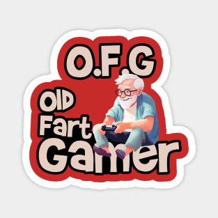 O.F.G Old Fart Gamer Magnet