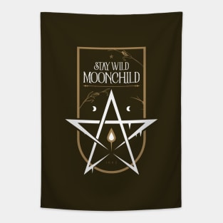 Stay Wild Moonchild Tapestry