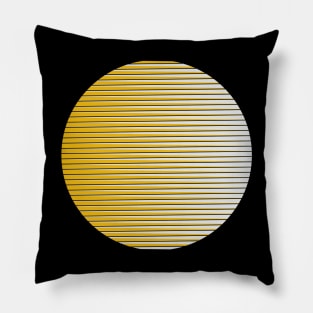 Gold and Silver Medal Pillow