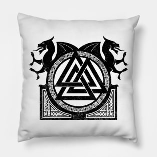 Valknut Symbol Pillow