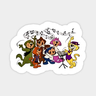 Top Cat Music Lesson Summer Magnet