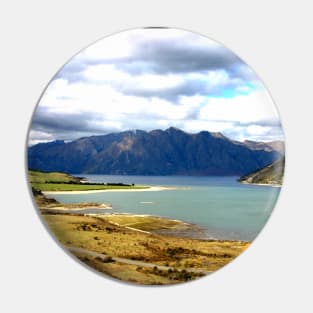 Lake Hawea New Zealand Pin