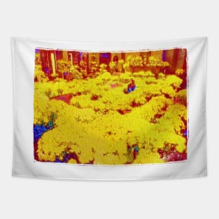 1000 Yellow Daisies Tapestry