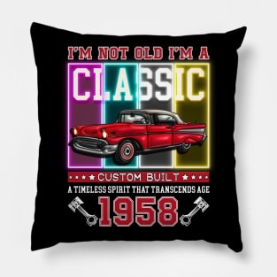 Classic Car Pillow