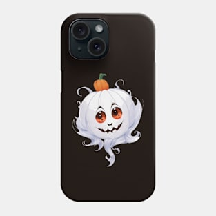 A funny halloween boo pumpkin Phone Case