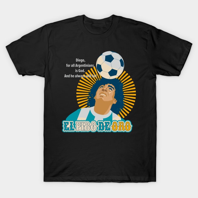 El Pibe de Oro - Diego Maradona Head Juggle Portrait for True Football  Aficionados