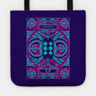 Cyberpunk Carpe DM Polyhedral Dice Set Tote