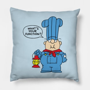 Conjunction Junction - engineer Pillow