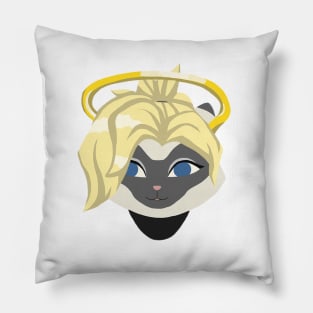 Overwatch Cats Mercy Pillow