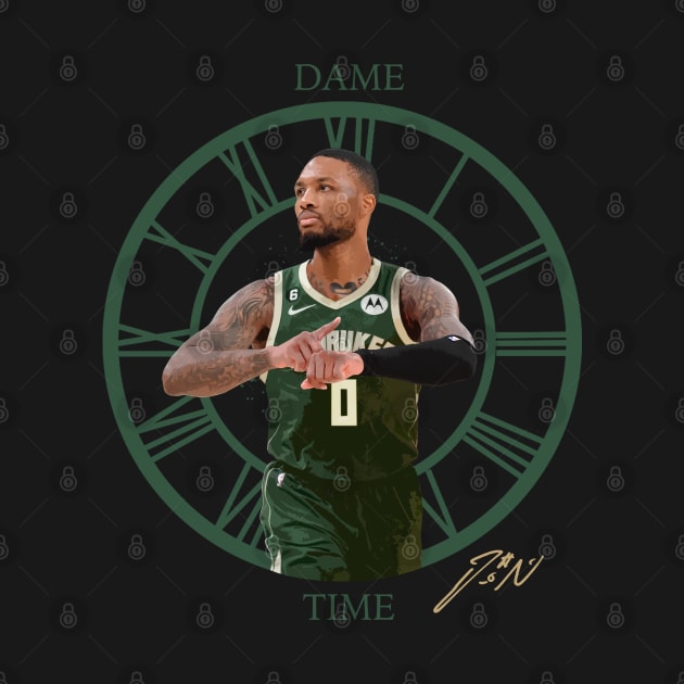 Damian Lillard by Juantamad