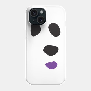 Polar Bear Lipstick purple Phone Case